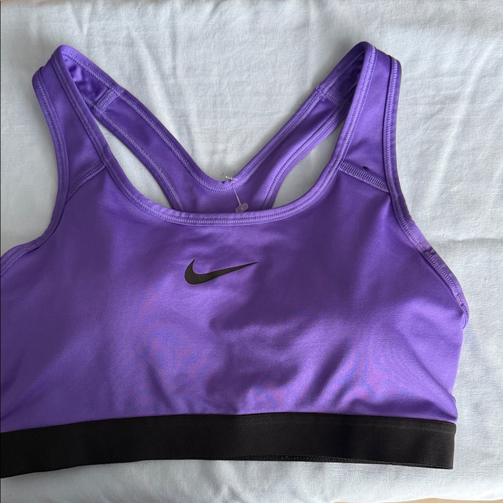 Nike Women's Vibrant Purple Sports Bra